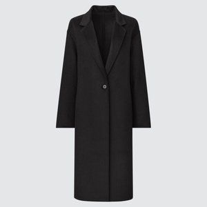 Uniqlo Double Face Chester Long Coat Size XS